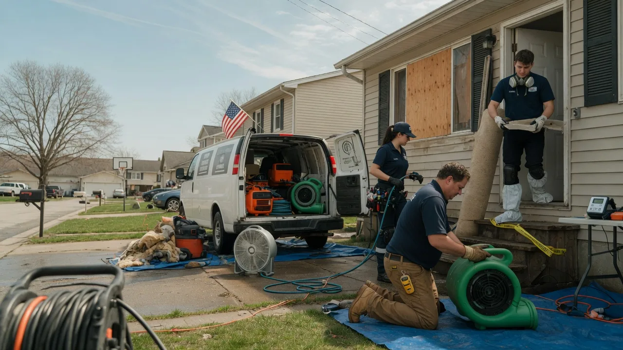 Water Damage Restoration in Whitsett, NC near me